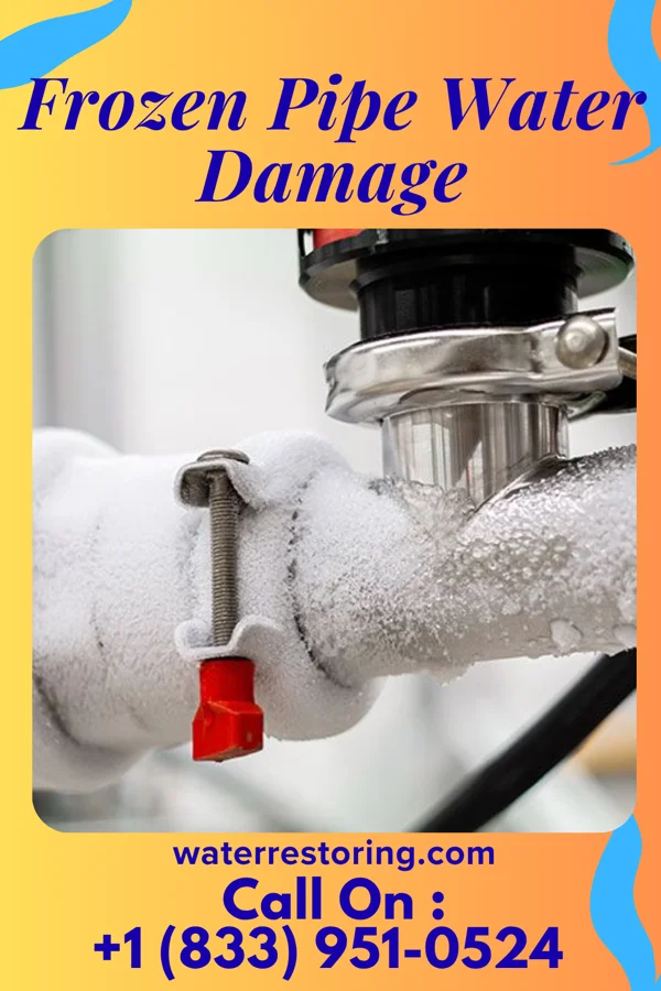 Frozen Pipe Water Damage in Whitesville, KY